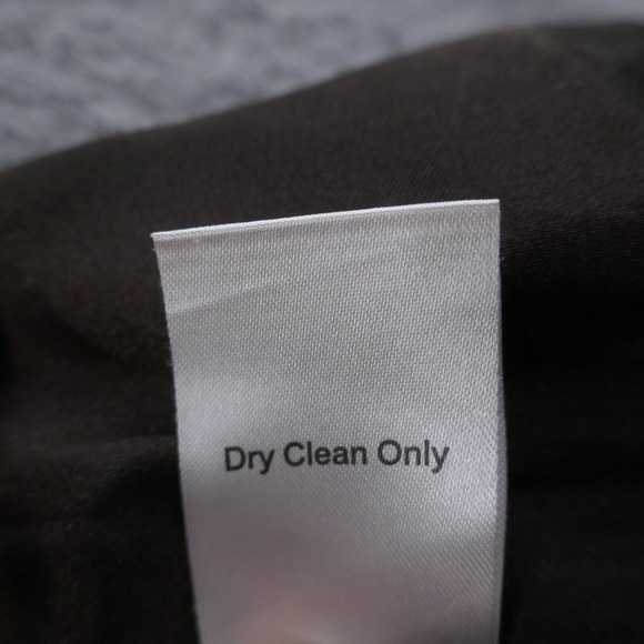 Cabi Womens Wool Blend Pencil Skirt 2 Blue Brown Tartan Plaid Pleated Ruffle Hem - Picture 12 of 13